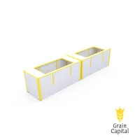 Контейнер спеціальний з донним розвантаженням ZEO-CDE-20-04